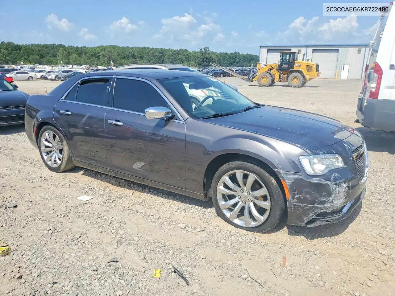 2019 Chrysler 300 Limited (Us, Can), 300C (Mex) VIN: 2C3CCAEG6KH722480 Lot: 61415946