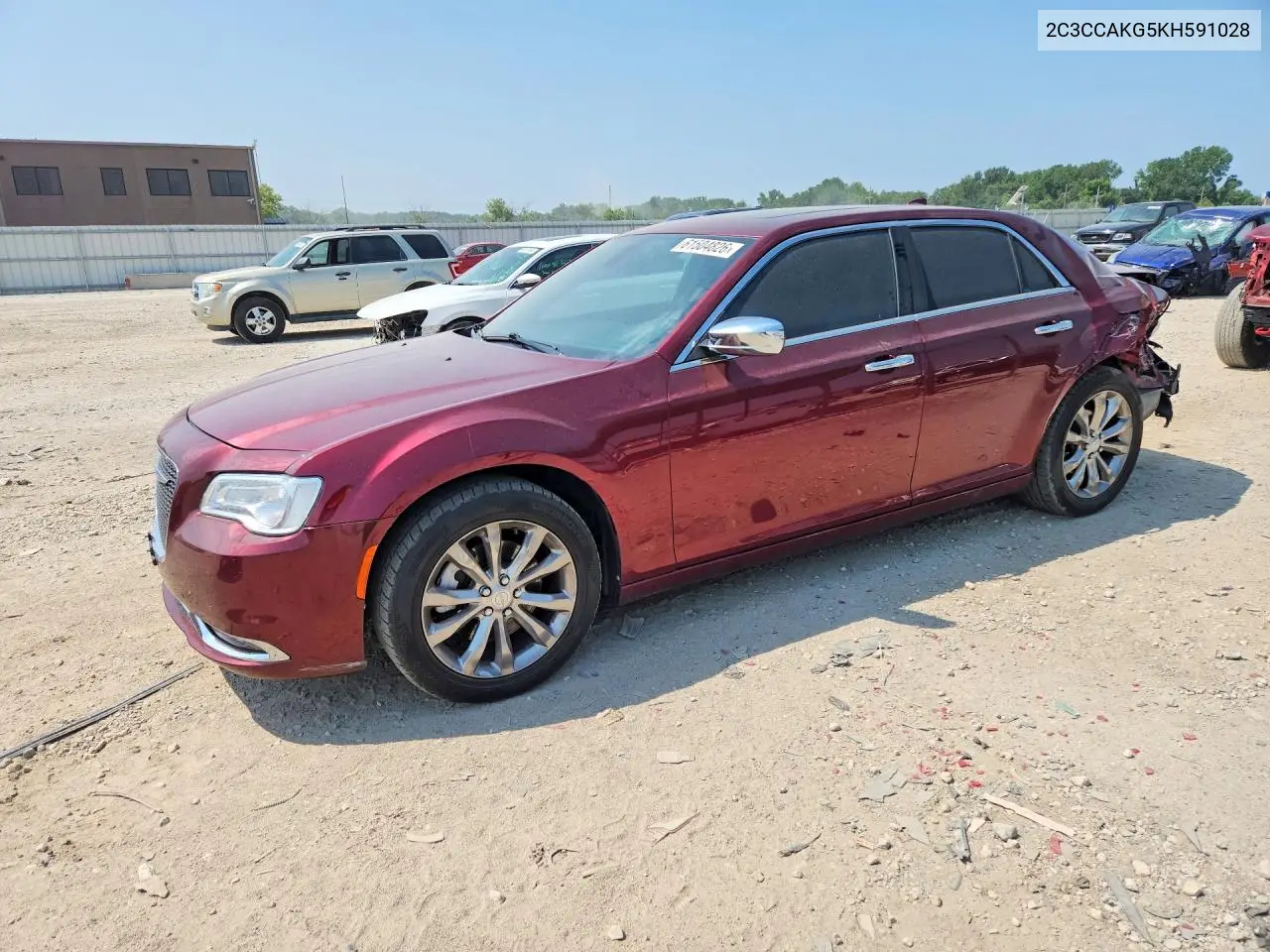 2019 Chrysler 300 Limited VIN: 2C3CCAKG5KH591028 Lot: 61504826