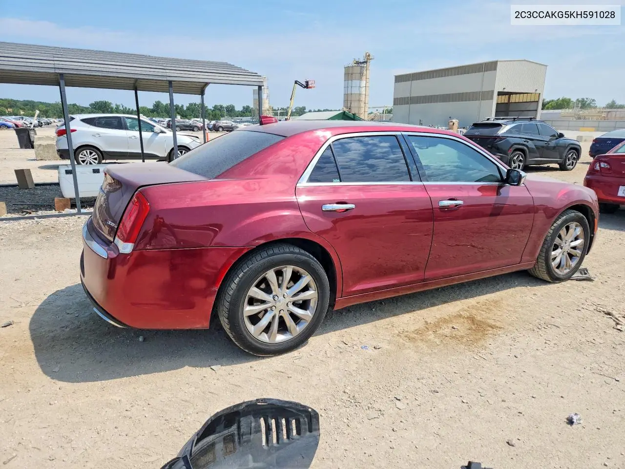 2019 Chrysler 300 Limited VIN: 2C3CCAKG5KH591028 Lot: 61504826