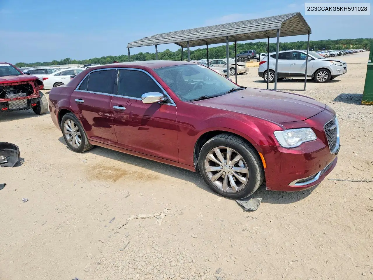 2019 Chrysler 300 Limited VIN: 2C3CCAKG5KH591028 Lot: 61504826