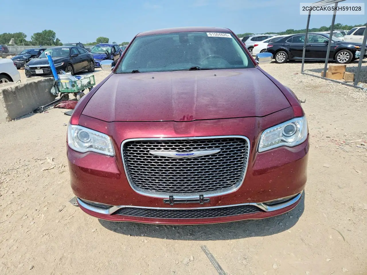 2019 Chrysler 300 Limited VIN: 2C3CCAKG5KH591028 Lot: 61504826