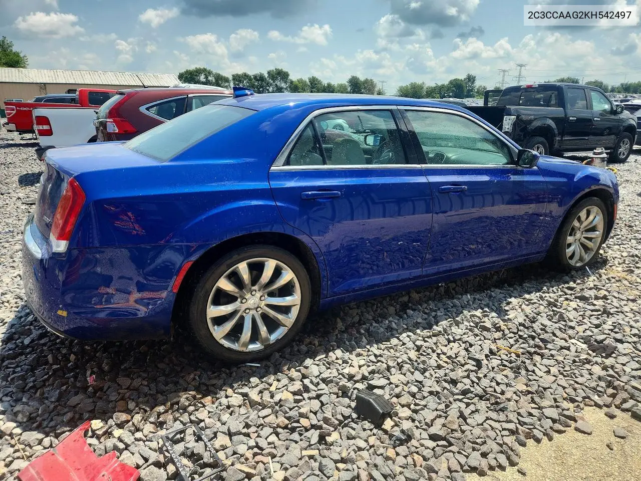 2019 Chrysler 300 Touring VIN: 2C3CCAAG2KH542497 Lot: 61696606