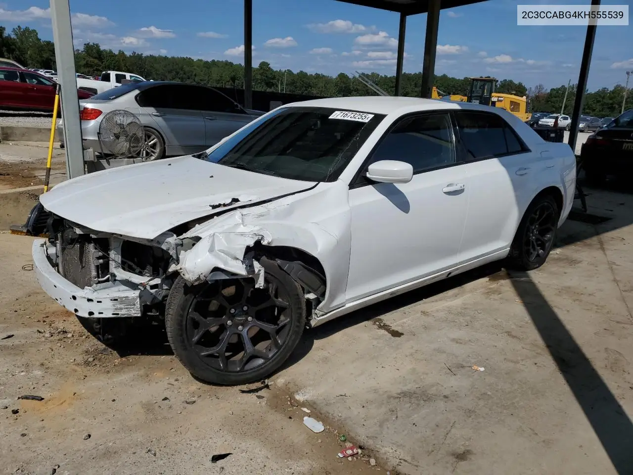 2C3CCABG4KH555539 2019 Chrysler 300 S