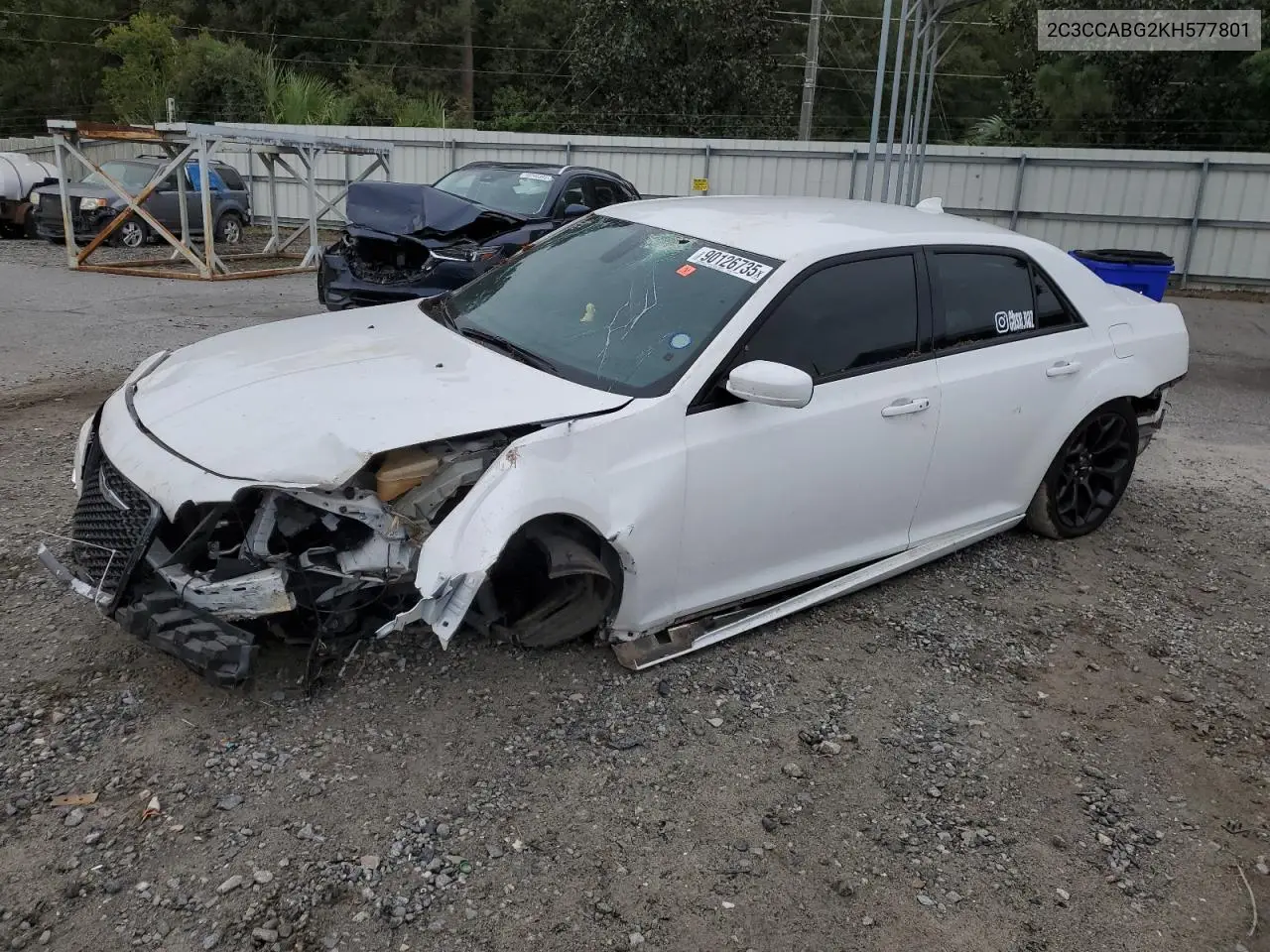 2C3CCABG2KH577801 2019 Chrysler 300 S