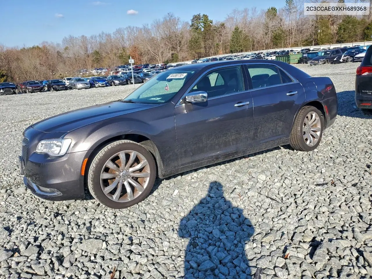 2C3CCAEGXKH689368 2019 Chrysler 300 Limited