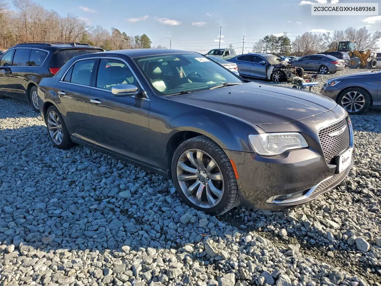 2C3CCAEGXKH689368 2019 Chrysler 300 Limited