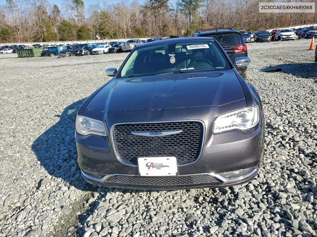 2C3CCAEGXKH689368 2019 Chrysler 300 Limited