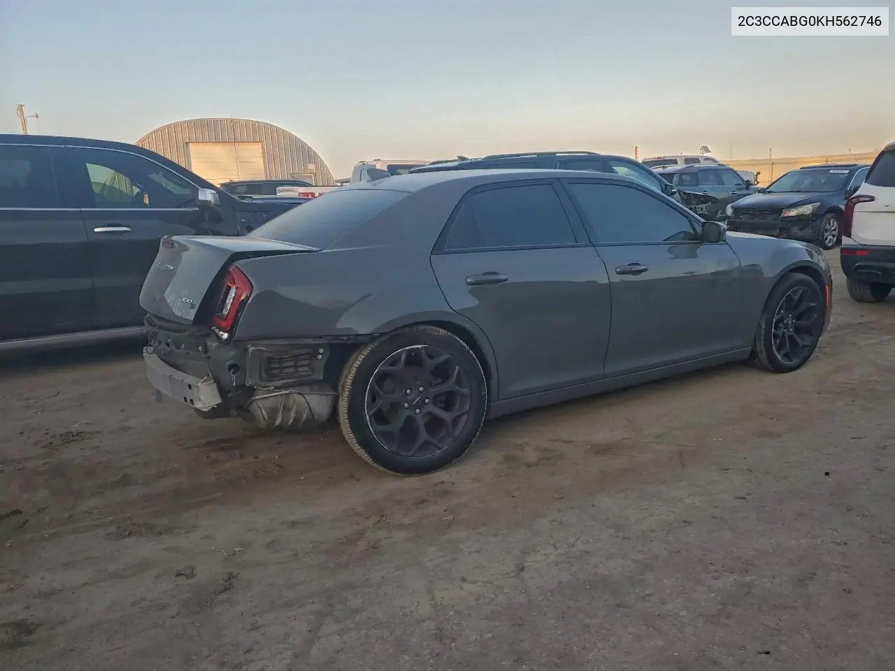 2C3CCABG0KH562746 2019 Chrysler 300 S