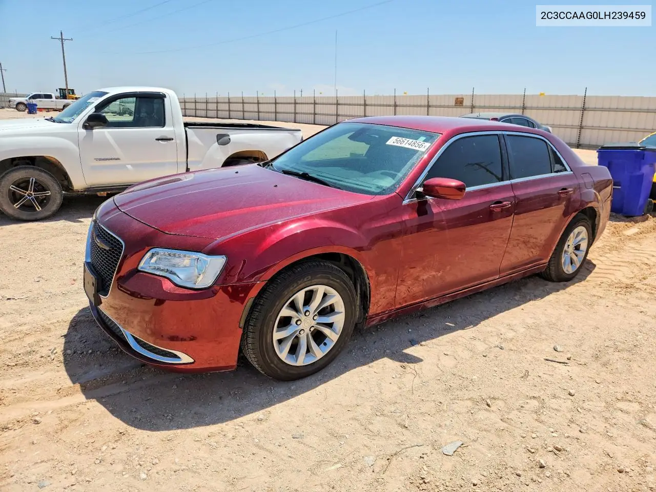 2020 Chrysler 300 Touring VIN: 2C3CCAAG0LH239459 Lot: 56614856