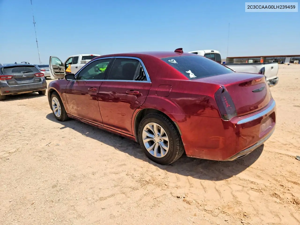 2020 Chrysler 300 Touring VIN: 2C3CCAAG0LH239459 Lot: 56614856