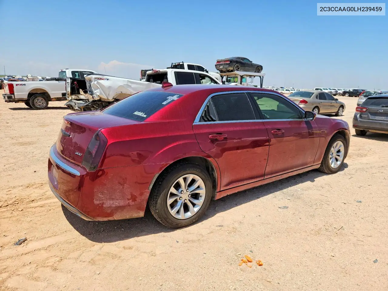 2020 Chrysler 300 Touring VIN: 2C3CCAAG0LH239459 Lot: 56614856