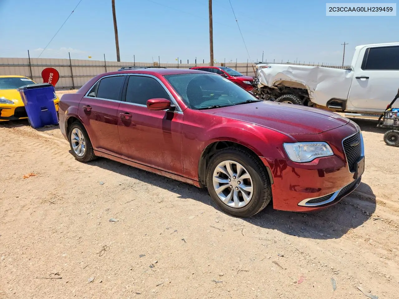 2020 Chrysler 300 Touring VIN: 2C3CCAAG0LH239459 Lot: 56614856