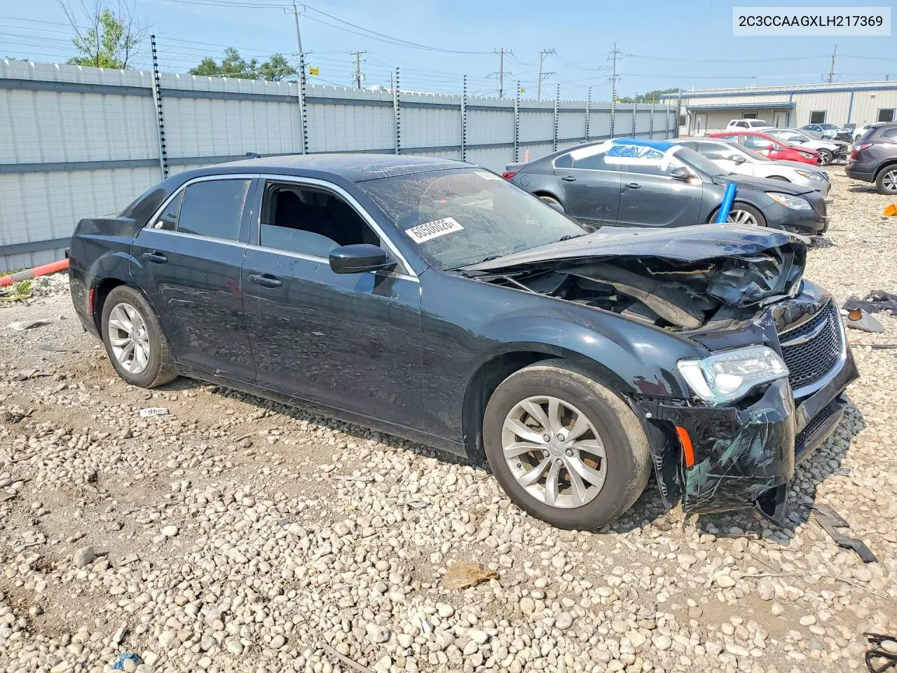 2020 Chrysler 300 Touring VIN: 2C3CCAAGXLH217369 Lot: 60506026