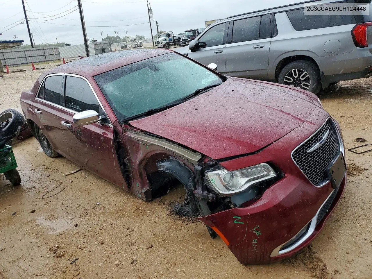 2020 Chrysler 300 Limited VIN: 2C3CCAEG9LH124448 Lot: 61397366