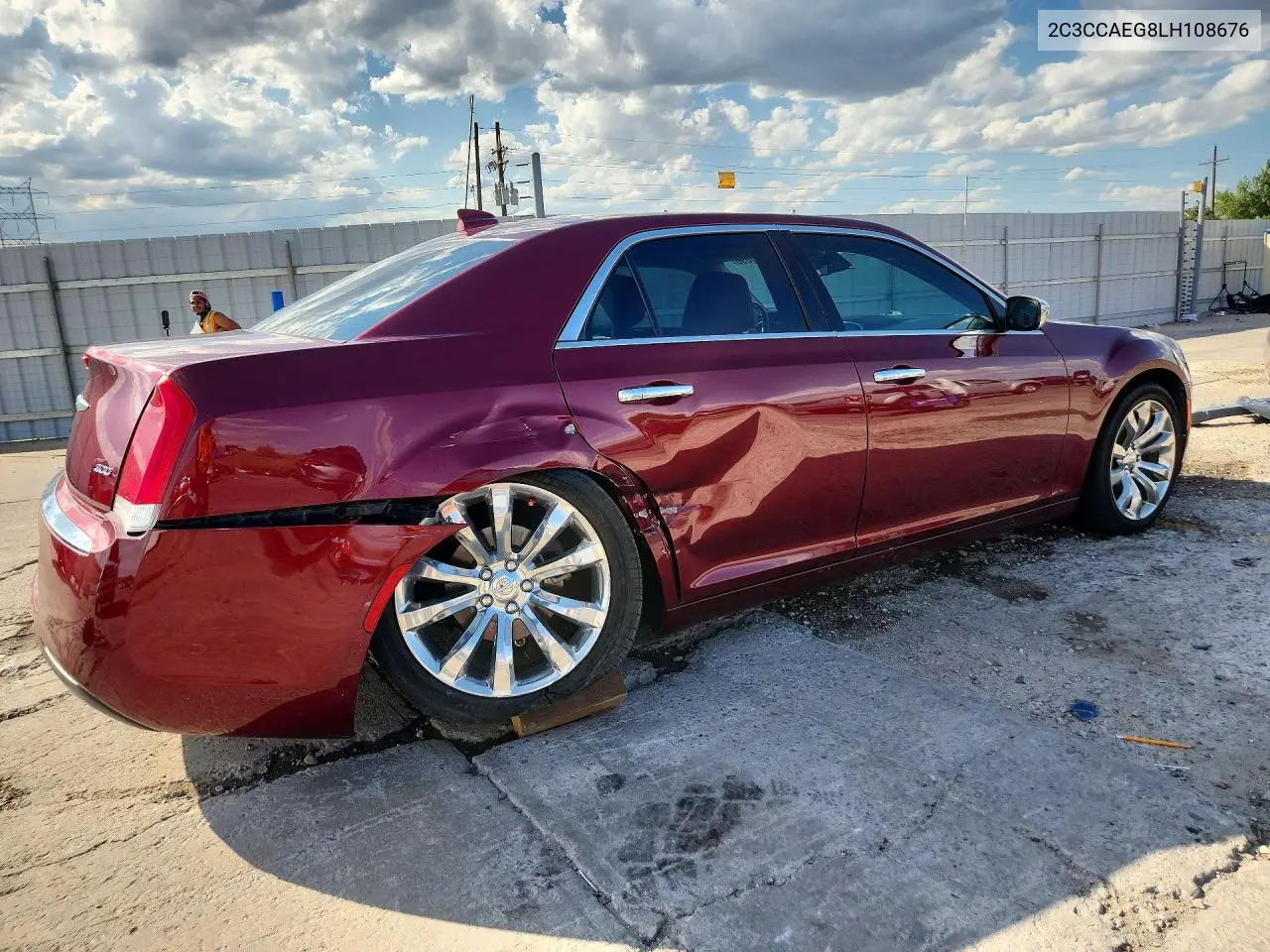 2020 Chrysler 300 Limited VIN: 2C3CCAEG8LH108676 Lot: 61590696