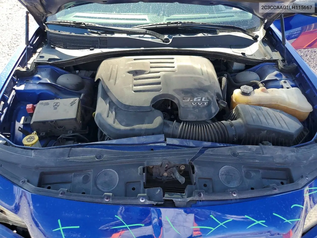 2020 Chrysler 300 Touring VIN: 2C3CCAAG1LH115667 Lot: 61779106