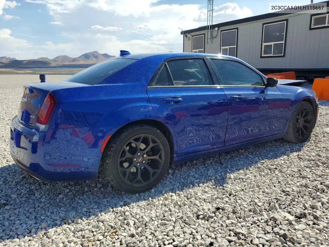2020 Chrysler 300 Touring VIN: 2C3CCAAG1LH115667 Lot: 61779106