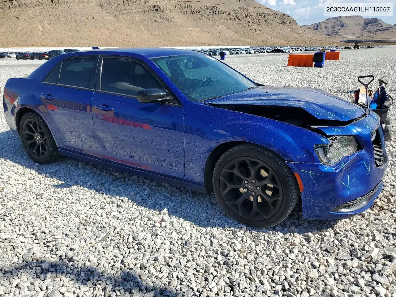 2020 Chrysler 300 Touring VIN: 2C3CCAAG1LH115667 Lot: 61779106