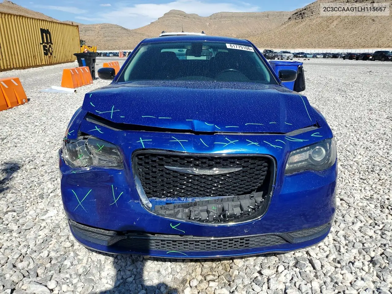 2020 Chrysler 300 Touring VIN: 2C3CCAAG1LH115667 Lot: 61779106