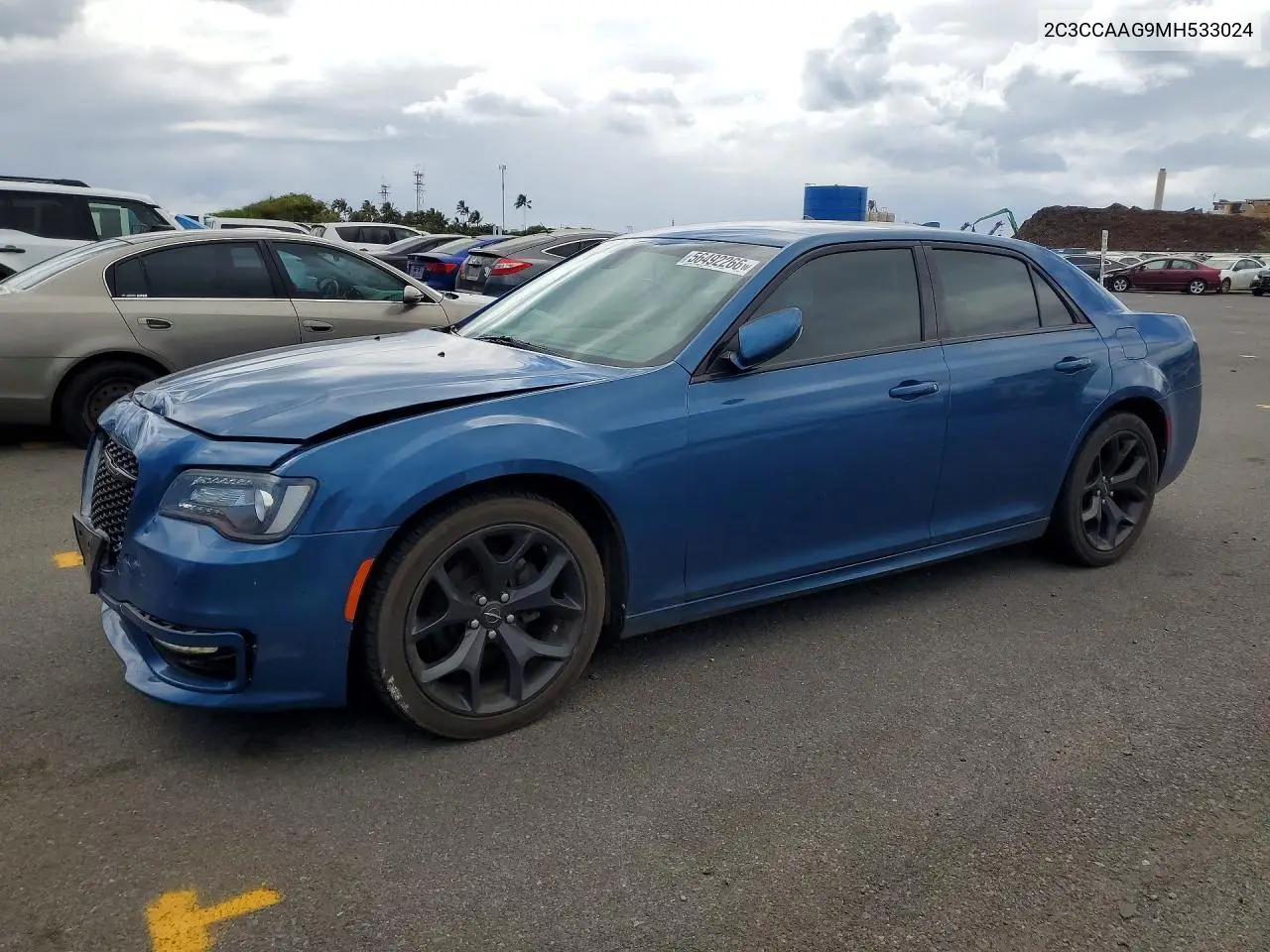 2021 Chrysler 300 Touring VIN: 2C3CCAAG9MH533024 Lot: 56492266