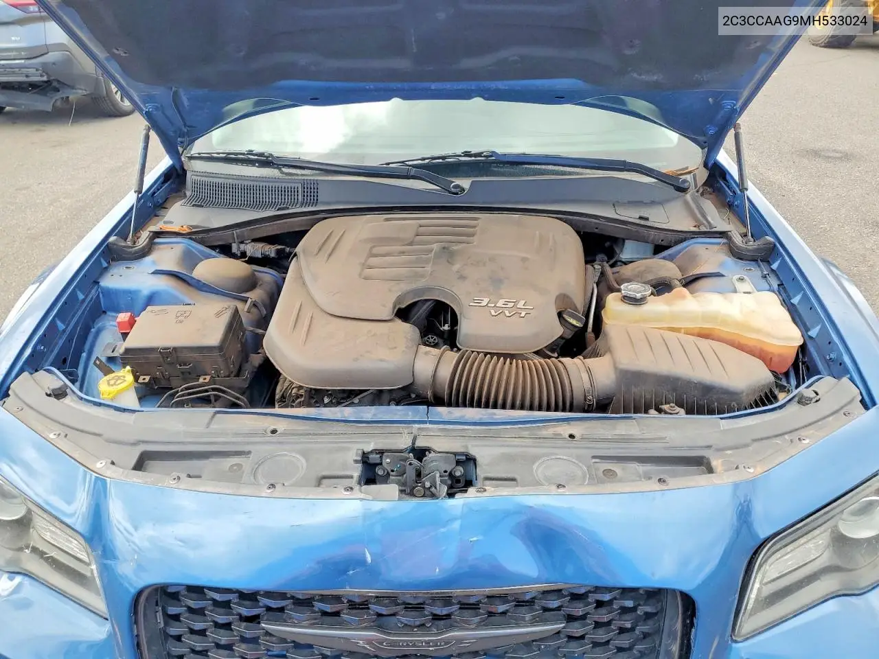 2021 Chrysler 300 Touring VIN: 2C3CCAAG9MH533024 Lot: 56492266