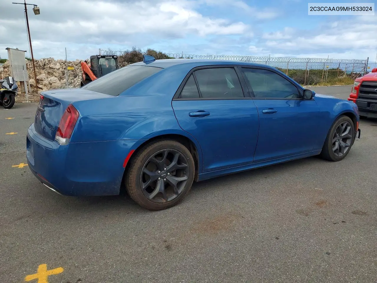 2021 Chrysler 300 Touring VIN: 2C3CCAAG9MH533024 Lot: 56492266