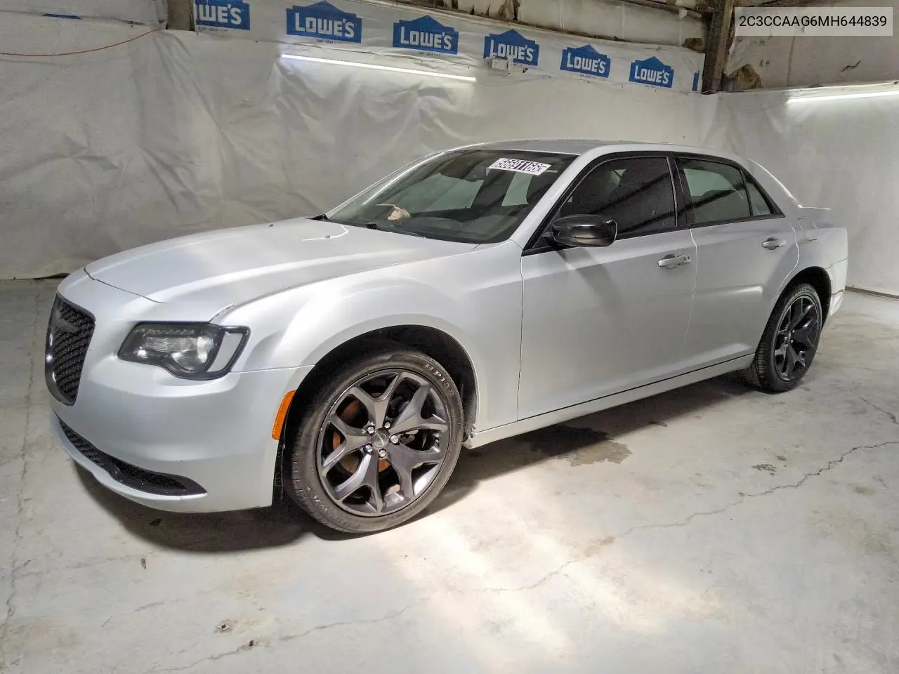 2021 Chrysler 300 Touring VIN: 2C3CCAAG6MH644839 Lot: 56691166