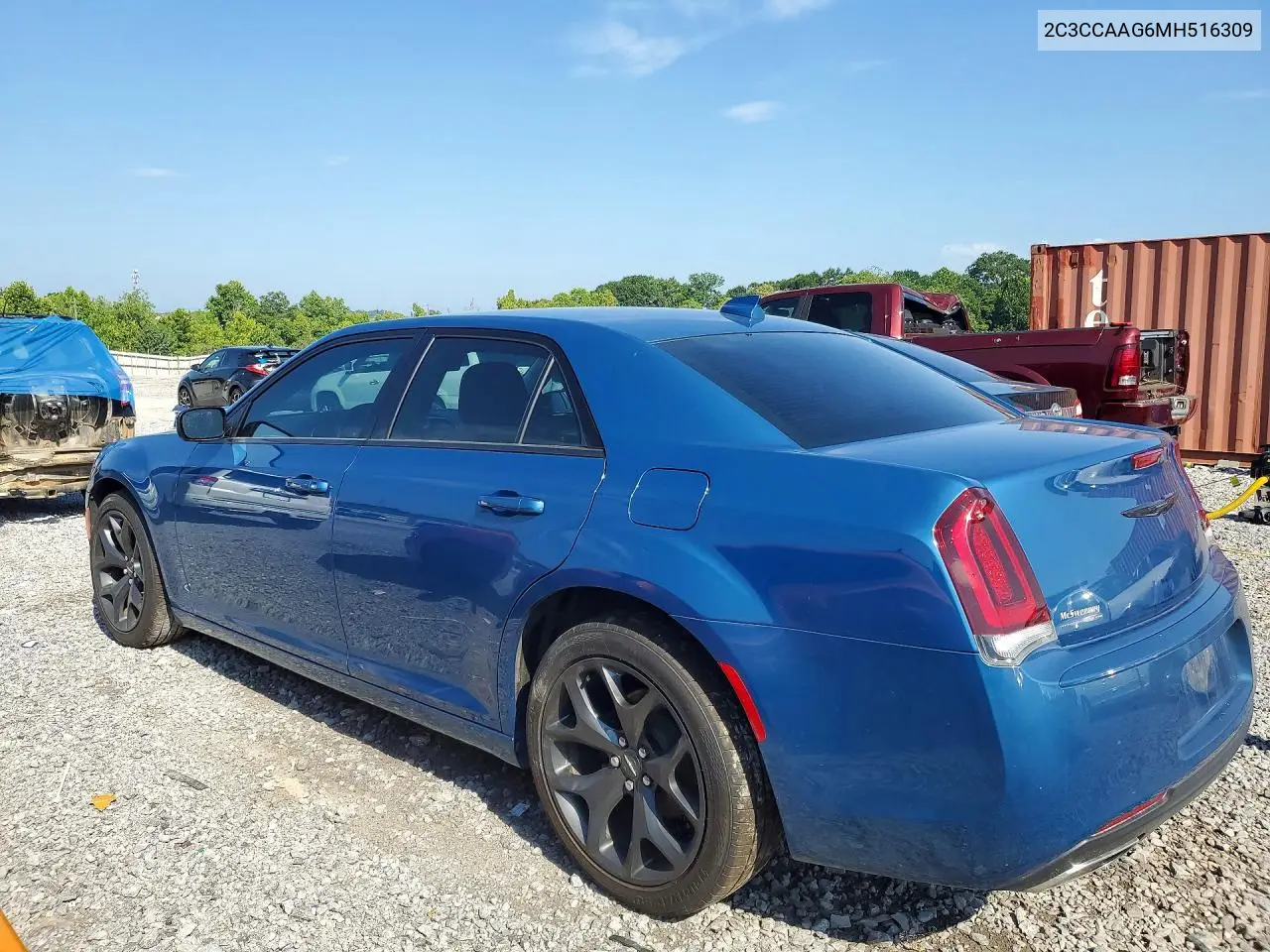 2021 Chrysler 300 Touring VIN: 2C3CCAAG6MH516309 Lot: 59164906