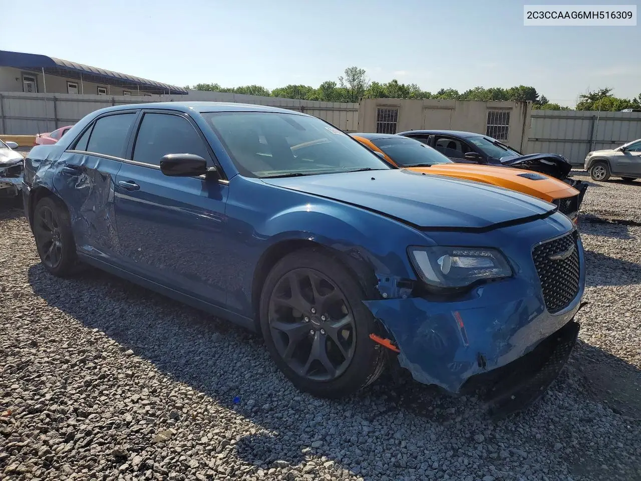 2021 Chrysler 300 Touring VIN: 2C3CCAAG6MH516309 Lot: 59164906