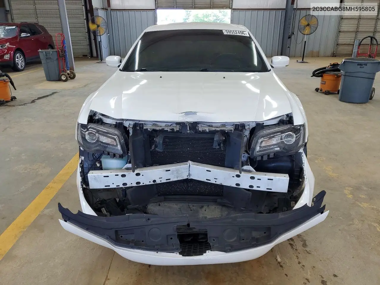2021 Chrysler 300 S VIN: 2C3CCABG8MH595805 Lot: 59552496