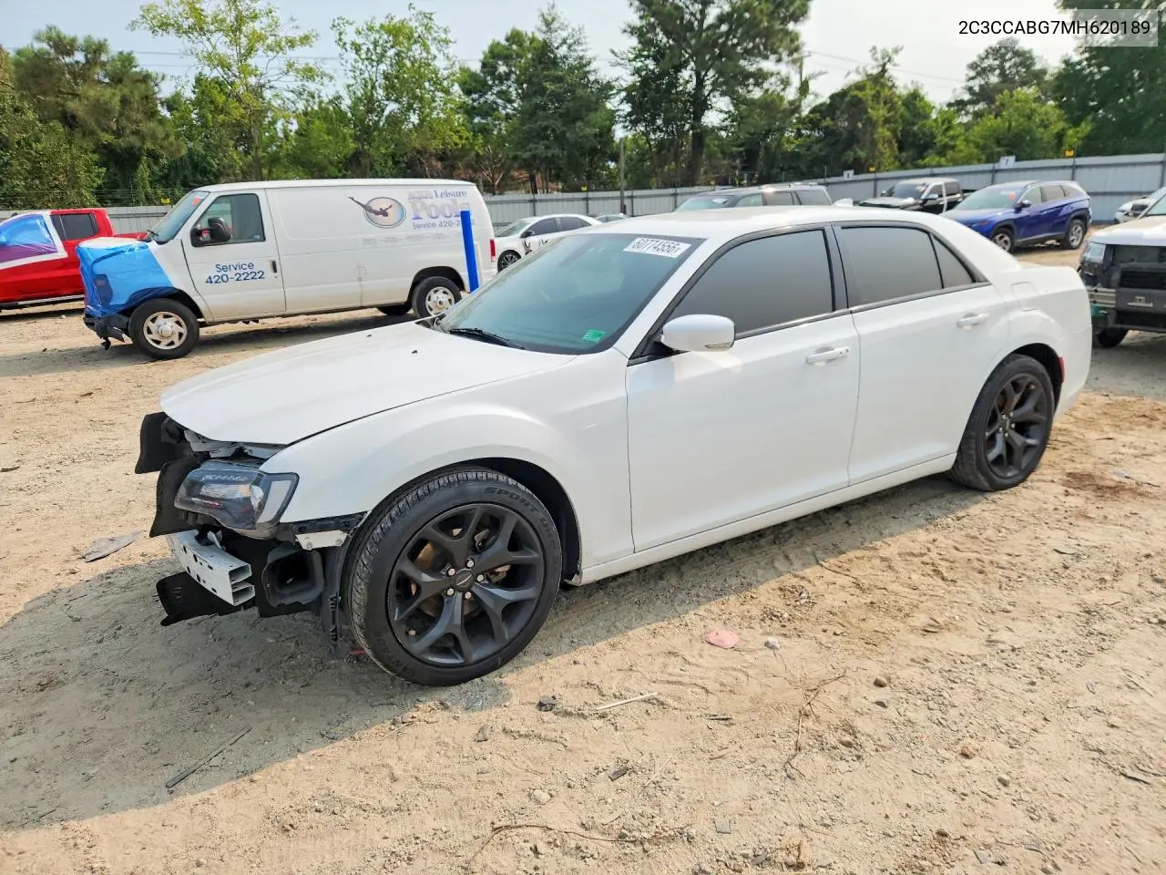 2021 Chrysler 300 S VIN: 2C3CCABG7MH620189 Lot: 60774556