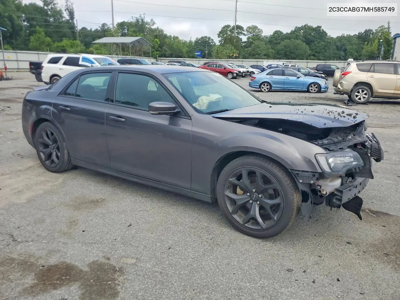 2021 Chrysler 300 S VIN: 2C3CCABG7MH585749 Lot: 60853736