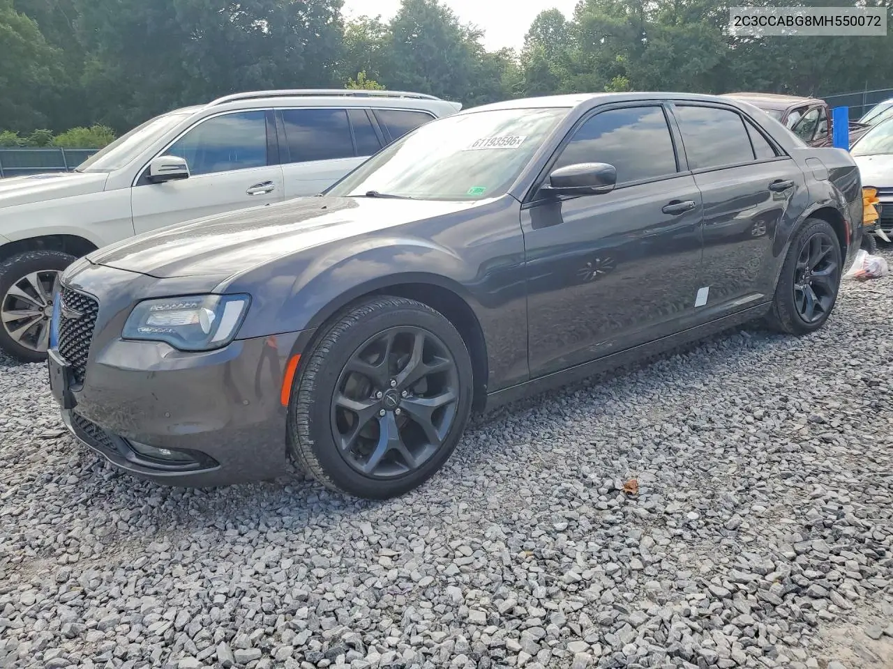 2021 Chrysler 300 S VIN: 2C3CCABG8MH550072 Lot: 61193596
