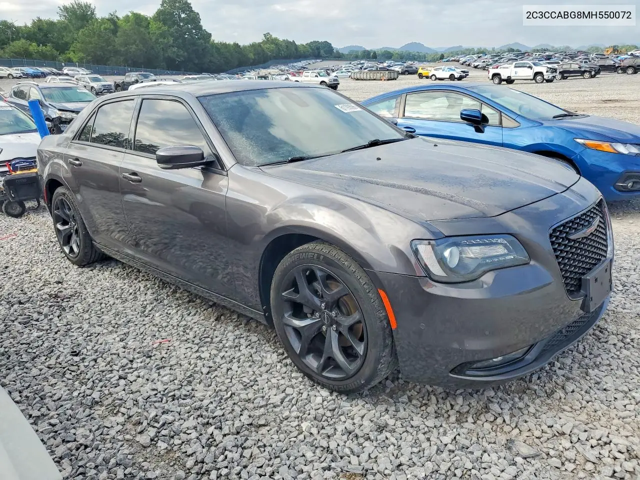 2021 Chrysler 300 S VIN: 2C3CCABG8MH550072 Lot: 61193596