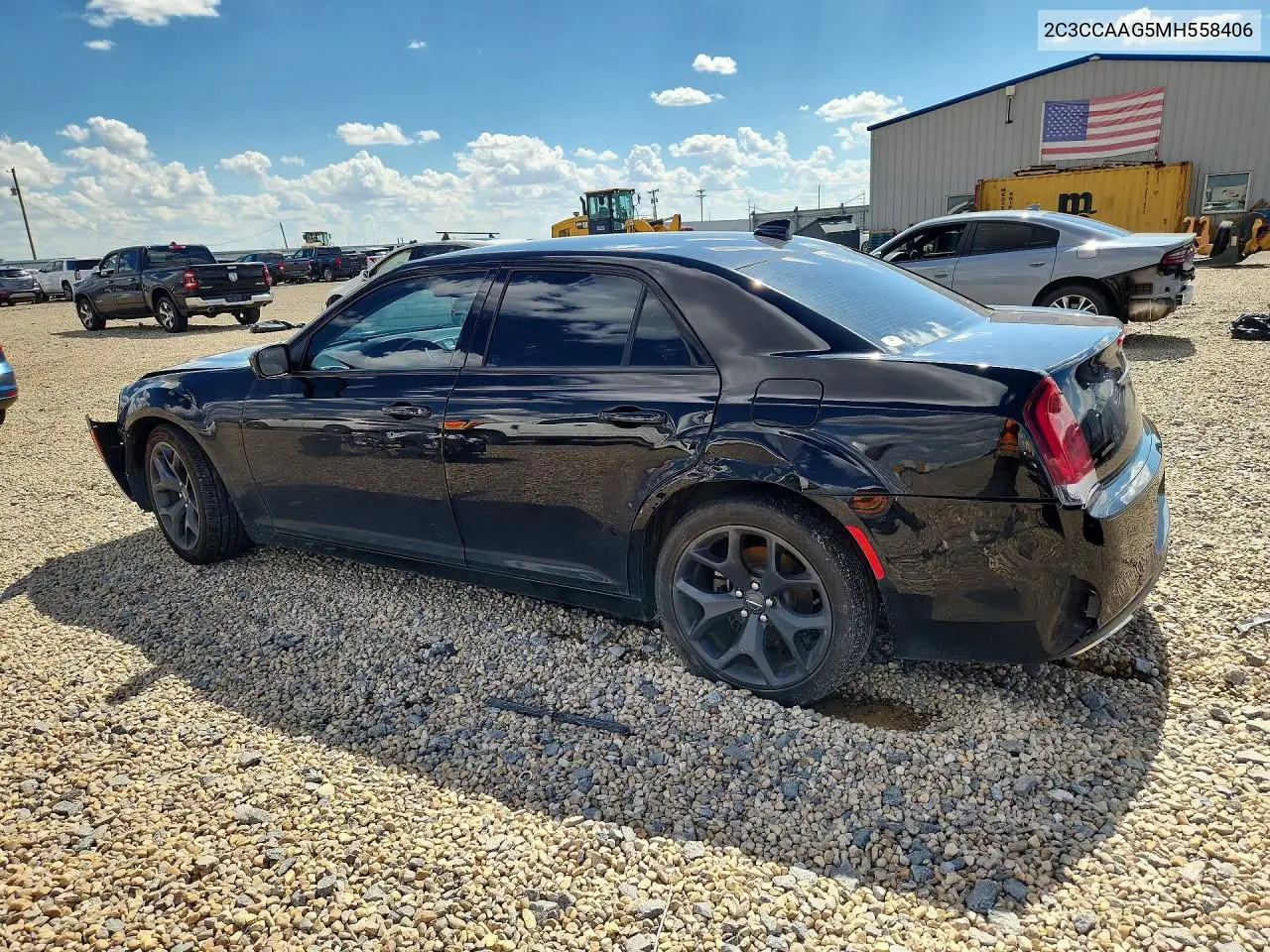 2021 Chrysler 300 Touring VIN: 2C3CCAAG5MH558406 Lot: 61195646