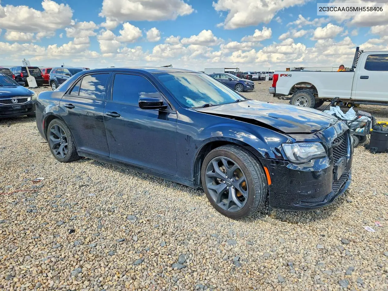 2021 Chrysler 300 Touring VIN: 2C3CCAAG5MH558406 Lot: 61195646