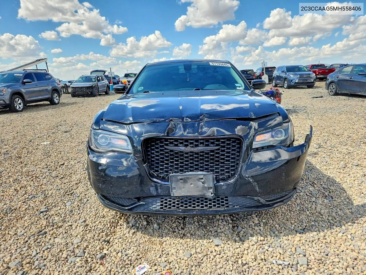 2021 Chrysler 300 Touring VIN: 2C3CCAAG5MH558406 Lot: 61195646