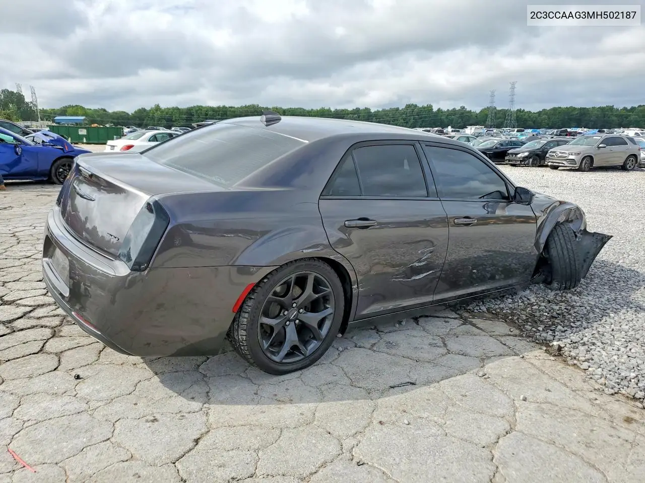 2021 Chrysler 300 Touring VIN: 2C3CCAAG3MH502187 Lot: 61239596