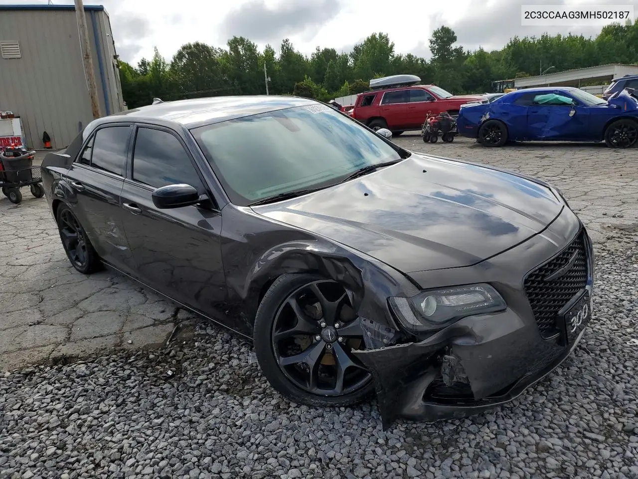 2021 Chrysler 300 Touring VIN: 2C3CCAAG3MH502187 Lot: 61239596