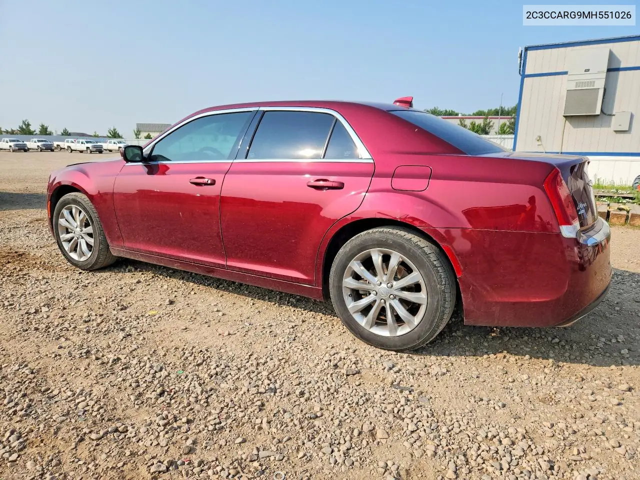 2021 Chrysler 300 Touring VIN: 2C3CCARG9MH551026 Lot: 61714156