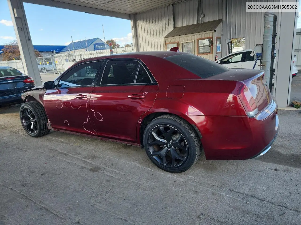 2C3CCAAG3MH505302 2021 Chrysler 300 Touring