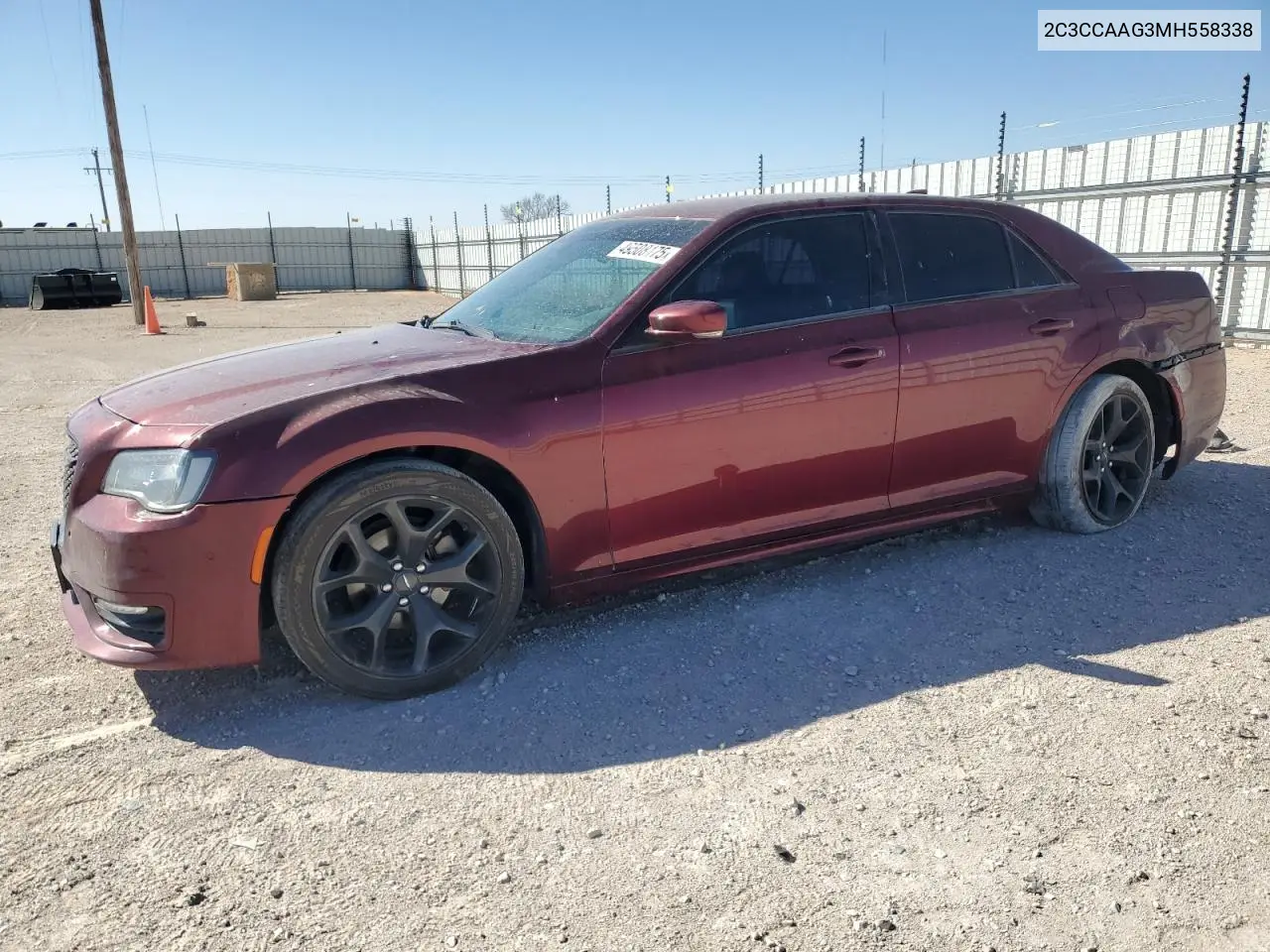 2C3CCAAG3MH558338 2021 Chrysler 300 Touring