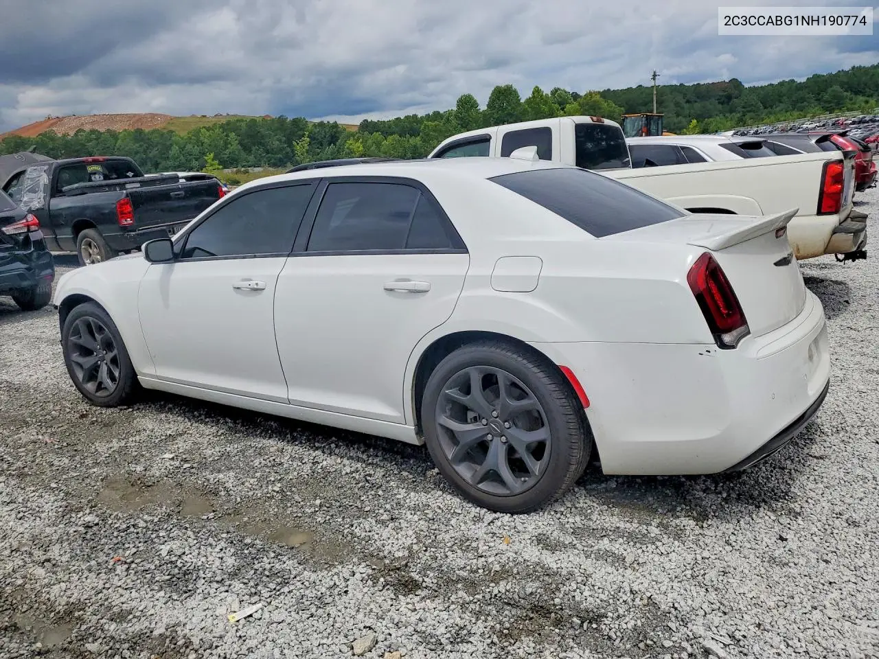 2022 Chrysler 300 S VIN: 2C3CCABG1NH190774 Lot: 58491956