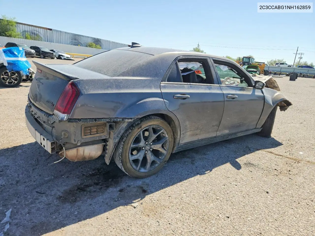 2022 Chrysler 300 S VIN: 2C3CCABG1NH162859 Lot: 59800506
