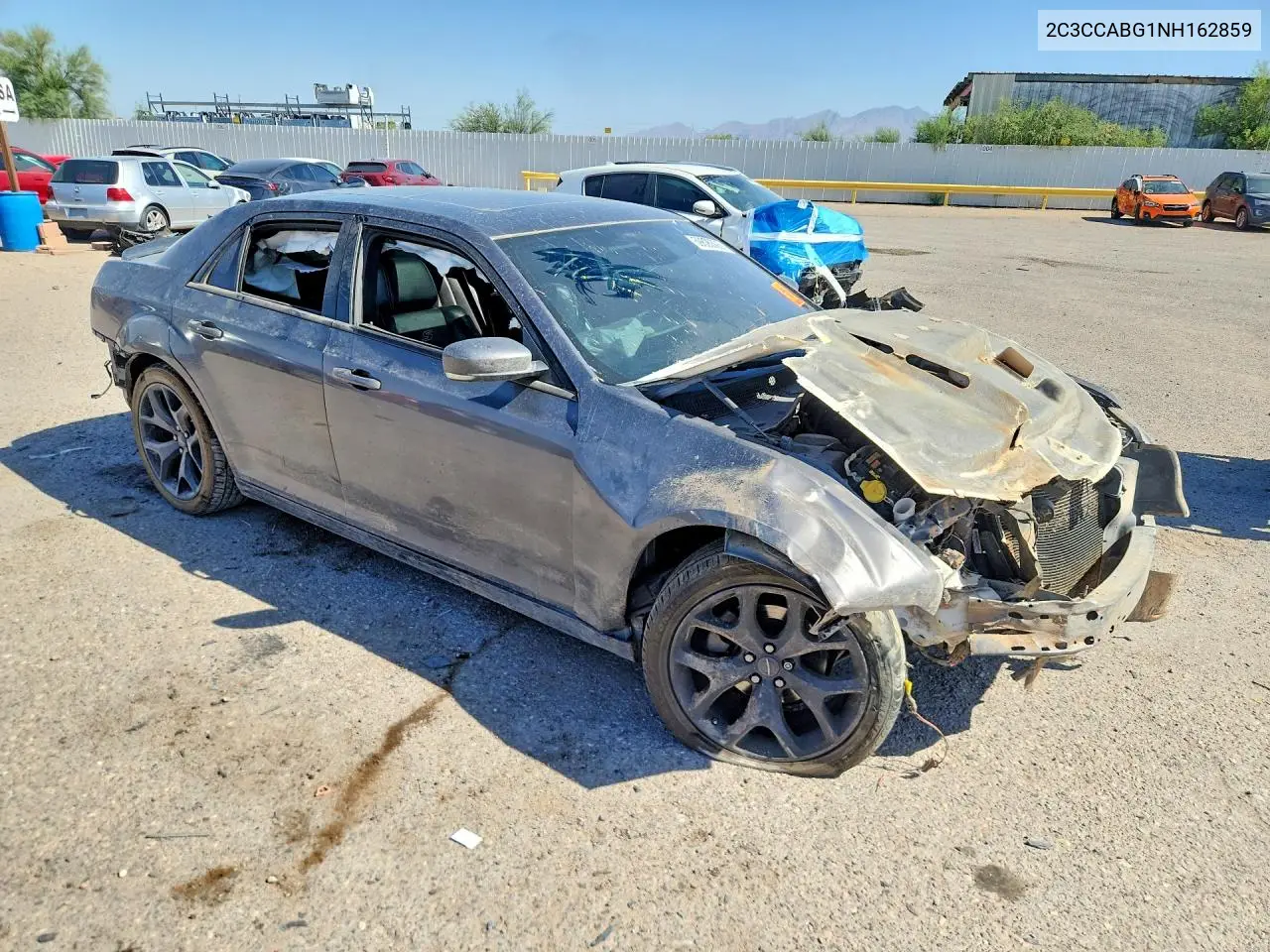 2022 Chrysler 300 S VIN: 2C3CCABG1NH162859 Lot: 59800506
