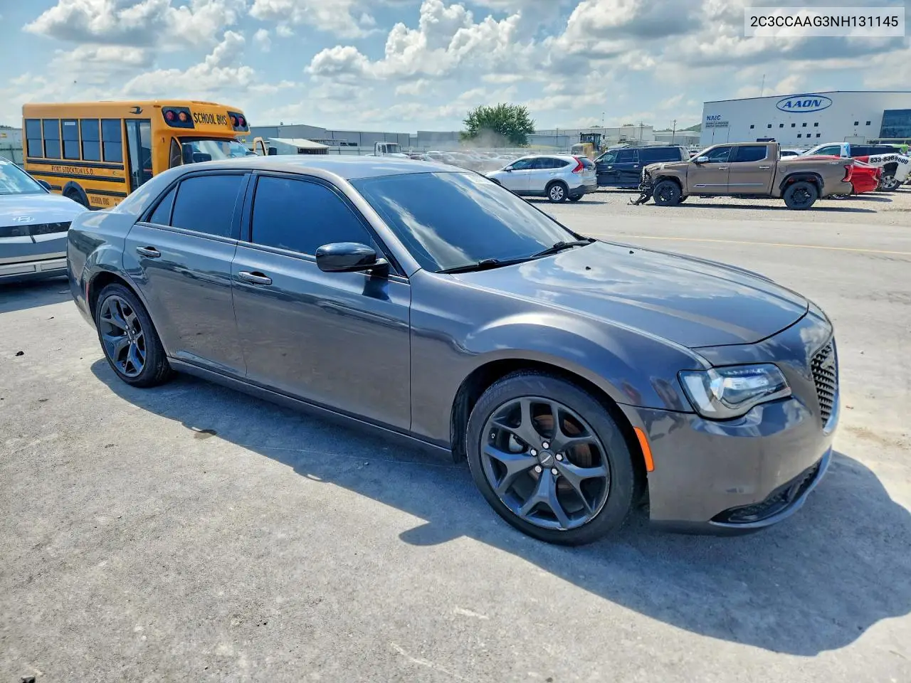 2022 Chrysler 300 Touring VIN: 2C3CCAAG3NH131145 Lot: 60677236