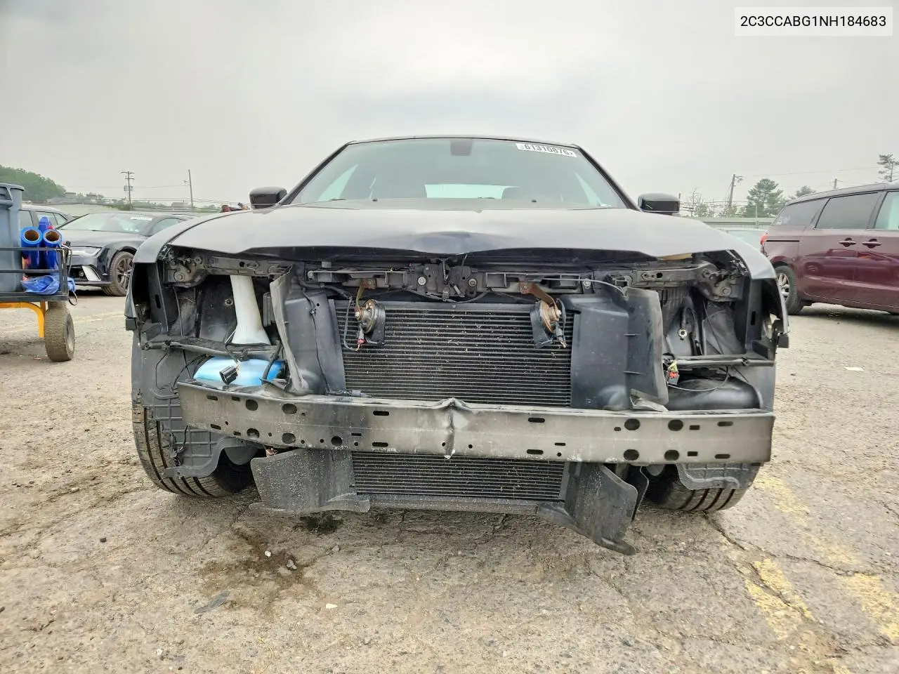 2022 Chrysler 300 S VIN: 2C3CCABG1NH184683 Lot: 61310876