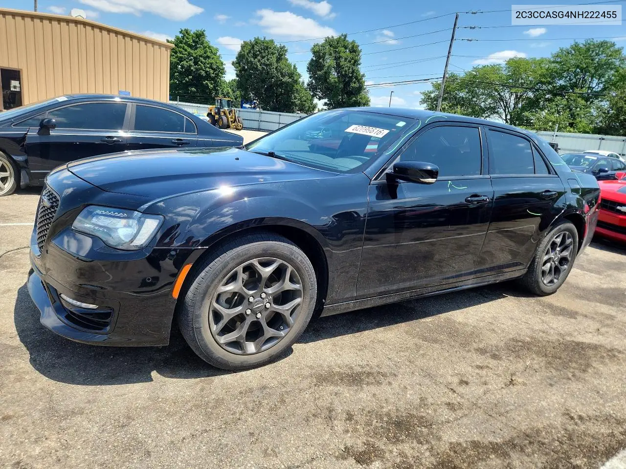 2022 Chrysler 300 Touring L VIN: 2C3CCASG4NH222455 Lot: 62099816