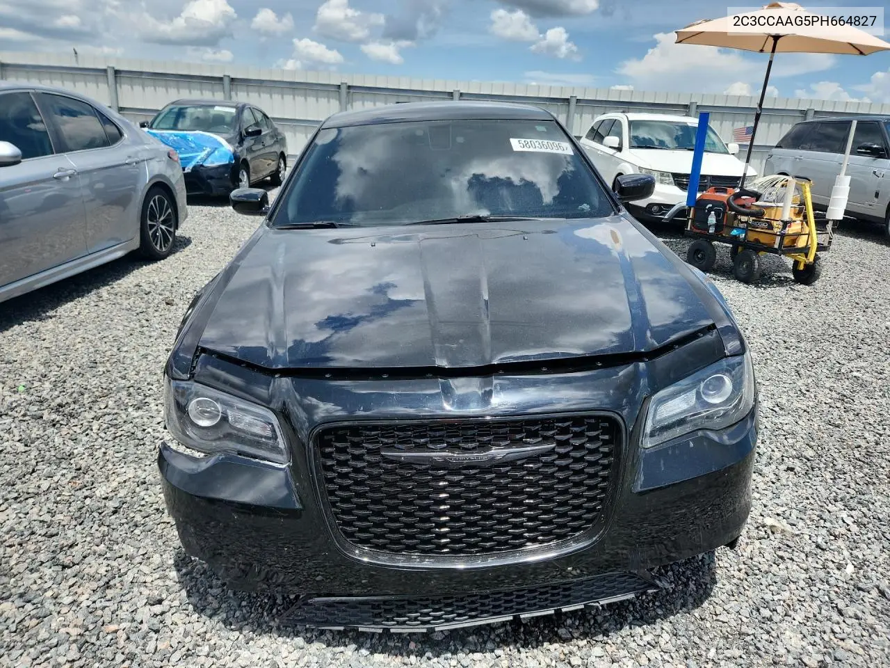 2023 Chrysler 300 Touring VIN: 2C3CCAAG5PH664827 Lot: 58036096