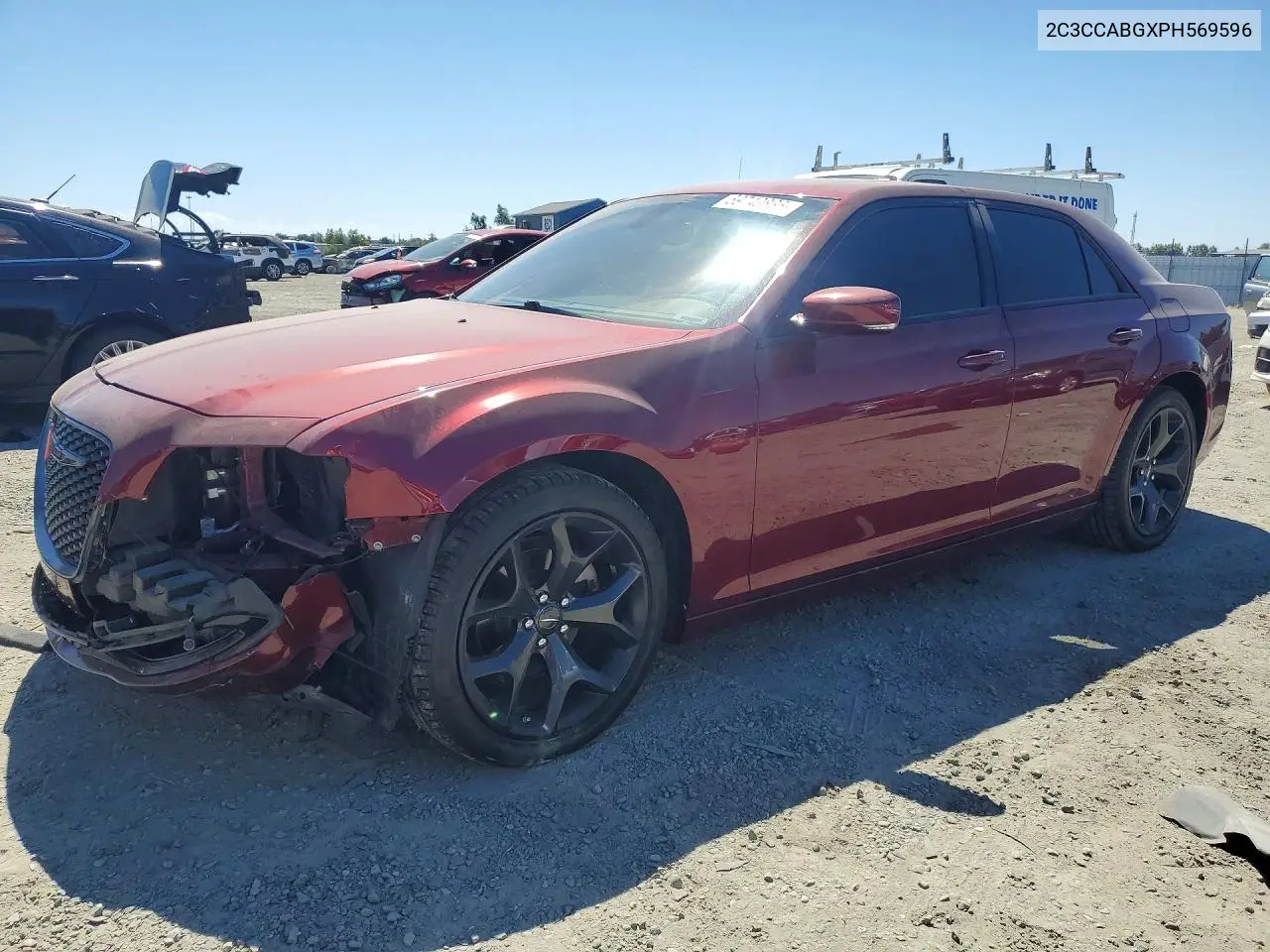 2023 Chrysler 300 S VIN: 2C3CCABGXPH569596 Lot: 59740886